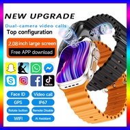 [4G SIM Card ] Smart Watch S8 s9 Ultra 49mm Net 64G Rom Android GPS SIM Call Smart Watch Front And Rear Dual Cameras Video Calls Tracking location Suitable For kids pupils
