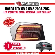 HONDA CITY GM2 GM3 2008-2013 LED SEQUENTIAL SIGNAL WELCOME LIGHT TAILLAMP LAMPU BELAKANG TAILLIGHT