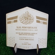 Icon & Quotes Frame (Plywood 3mm)