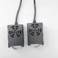 Car Mesh Light Mini Matrix Laser Headlight Medium Grid Grille Light Yellow White LED Motorcycle Spot