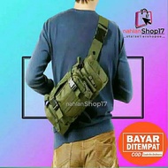 WAREHOUSE SALE TACTICAL SLING BAG TACTICAL ARMY BAG/ POLOS TACTICAL ARMY SLING BAG/
