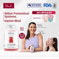 【Official】Unichi Saffron Gummy PRO，Relieve Premenstrual Syndrome（PMS）,Improve Mood,Enhances skin's n