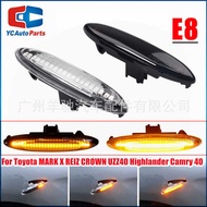 Suitable for Toyota Henland Crown Dalexas IS250 IS350 Side Light LED Running Water Fender Light