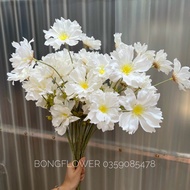 Fake Flowers - Fake busi Chrysanthemum 90cm Long Branch Includes 5 Super Beautiful Imported Flowers
