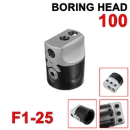 Boring Head F1-25 100 Boring Korter 100mm Kepala Holder Milling 25 CNC