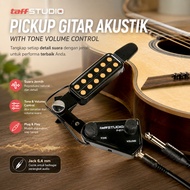 TaffSTUDIO Acoustic Guitar Pickup With Tone Volume Control - P-011