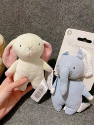 （代購賣$1xx）英國Primark正版現貨_得一個 兔公仔兔 bb 玩具 兔 嬰兒玩具  16cm  UK primark bunny rabbit baby toy doll