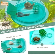 CAUSIXBDO Aquarium Snail Trap, Freshwater Saltwater Durable Snail Catcher, Portable Effective Multi-