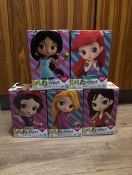 全日版）Qposket q posket 迪士尼 公主 Disney Avatar Style 五隻不散 全A色 花木蘭 白雪公主 美人魚 茉莉公主 長髮公主 無敵破壞王版