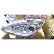 PERODUA ALZA 14-20 HEAD LAMP  LAMPU DEPAN / LAMPU