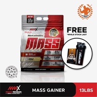MMX MASS 13LBS,GYM FITNESS,SUSU PROTEIN GYM,NAIK BERAT BADAN,TAMBAH BERAT,PROTEIN HALAL,READY STOCK,