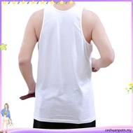 <Plus Size> 8XL Sport Vest Men Oversize Pajamas Gym Singlets Running Tank Top