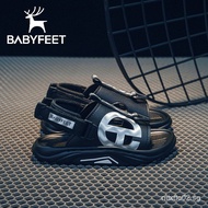 [1.2Ten Thousand People Collection]Children's sandals2025Summer New Boys' Non-Slip Soft Sole Open-To