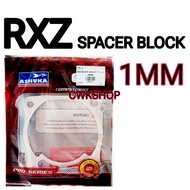 RXZ/Y125Z SPACER BLOCK/ALLOY GASKET 0.8MM 1MM ASHUKA SPACER