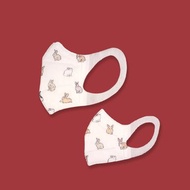 【奕綸台灣製】成人/兒童3D立體醫療口罩_兔來運轉 (10入/盒)