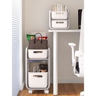 Wheels mobility Rack, Book shelving, storage cabinet, Multi used shelves|抽拉推車置物架 客廳置物架 萬用層架, 多層收納架, 