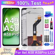 For Itel A49 / A58 / A58 Pro LCD Touch Screen Digitizer Assembly Replacement