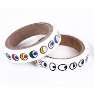 1000 Pcs Sticker Eyes Black and White Eye / Colour Eyes for DIY Craft