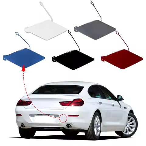 Rear Bumper Tow Hook Cover Cap Eye For BMW 6 Series F06 Gran F12 F13 Coupe 640d 640dX 640i 640iX 650