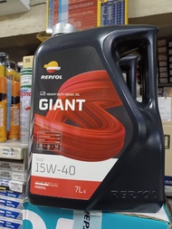 น้ำมันเครื่องดีเซลRepsol GIANT5510 15W-40 ปริมาณ7ลิตร