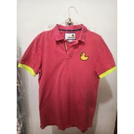 MERAH Pancoat Brand Collar Shirt (Brick Red Color)