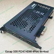EZCAP 335 PCI-express HDMI  4 Channel HDMI  STREAMING 4K
