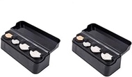 Tofficu 2pcs Box cup holders for cars cupholders for your car coin container for car coin sorter for car coin dispenser for car porta vasos car cupholder automatic sorting machine