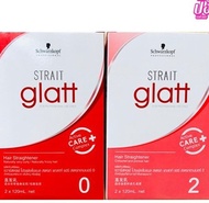 ครีมยืดผมชวาฟคอฟ แกลส  Schwarzkopf glatt. (2 * 120 มล.)