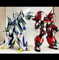 HG 風之魔裝機神 - Cybaster (安藤正樹專用機) & 古鐵 - Alteisen (南部響介專用機) - SRW OG 超級機械人大戰 OG
