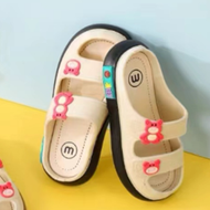 Sandal  Anak Perempuan  Motif Bear Viral Wedges Ban Dua Terbaru Sendal Selop Karet Jelly  Import