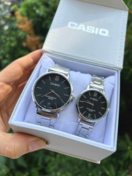 !!นาฬิกา casio นาฬิกาข้อมือคาสิโอ นาฬิกาแฟชั่นคู่ นาฬิกาชาย-หญิงใส่ทำงาน ใส่ไปเรียน สวย มีถ่านสำรองแ