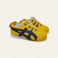 0nitsuka tiger kids baby yellow black slipon shoes