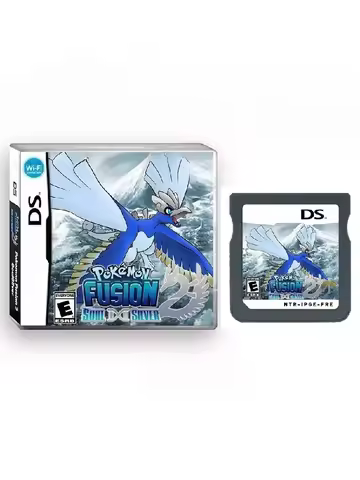 NDS Game Cartridge ， Pokémon Fusion 2 SoulSilver ，Spanish Game Cards