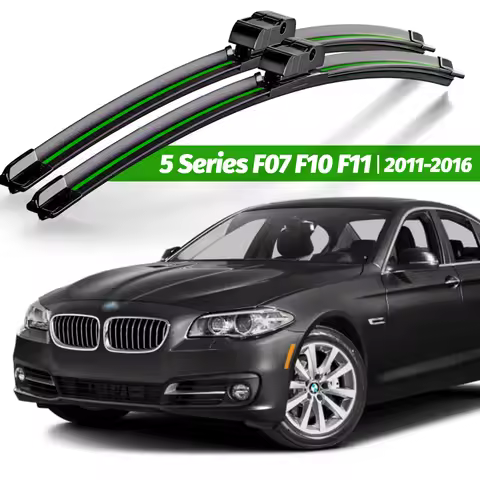 Wiper LHD Front Wiper Blades For BMW 5 Series F07 F10 F11 2011 - 2016 Windshield Windscreen Window R