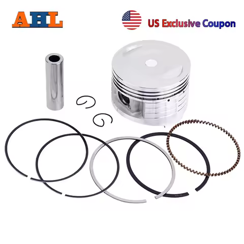 AHL Motorcycle Parts Piston Rings Kit Bore 70 70.25 70.5 mm For YAMAHA XT225 TW225E ST225 Bronco TTR