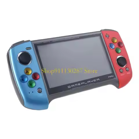 J1HC 2020 New X19 Plus Handheld Game Console 5.1 Inch Large Screen 1000 Classic Games