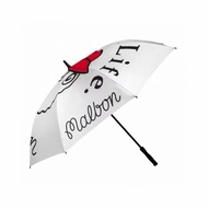 Portable Golf Umbrella Automatic Sunshade Rainproof Windproof 30 Inch White Multi-functional Sports 