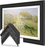 Tuscan Matte Black 65" Premiere Deco TV Frame - Compatible ONLY with Samsung The Frame TV and Pro TV