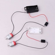 High Quality 130 Motor Kit With 2xAA Battery Storage Case And Switch 16500 RPM Mini DIY Electronic M
