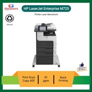 Printer Hp Laserjet Enterprise M725 Mesin Foto Copy Hitam Putih A3