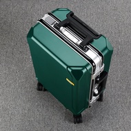 Eminent Universal Wheel Aluminum Frame Fashion PC Luggage Student Pull Rod Suitcase Men Women Genera