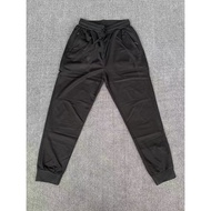 605 Sports jogging pants with elastic waist, loose fit, two pockets and zipper big size