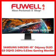 FUWELL- SAMSUNG S49CG954SE 49" 5K Odyssey OLED G9 DQHD 240Hz 0.03ms Gaming Monitor