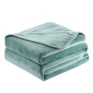 Surii Home Luxury Microfiber Flannel Blanket,60x80(Turquoise Blue)