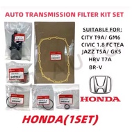 AUTO FILTER KIT HONDA CITY T9A BRV HRV CITY T5A TRANSMISSION FILTER 25420-5T0-003 / 25450-P4V-013