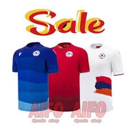 Top Quality Armenia Home Away Jersey 25/26 Soccer Football Soccer Football Jersey Men Sports T-shirt
