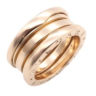 [Used] Bulgari BVLGARI Ring - B-zero1 3-band Ring 335931 K18PG (Pink Gold) B-zero1 Ring 3-band Unise