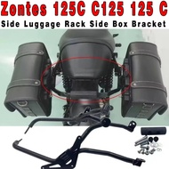 New For Zontes 125C C125 125 C Luggage Rack Side Bag Bracket Side Luggage Rack Side Box Bracket, Sid