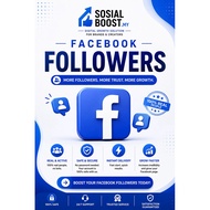 500 Facebook Followers - Facebook Booster