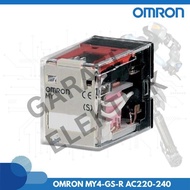 Omron relay MY4-GS-R AC220-240